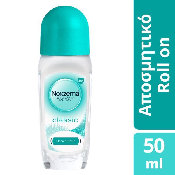 Noxzema Roll On Classic Διακριτικό Άρωμα 50ml