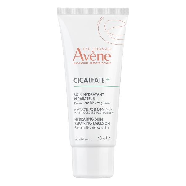 Avene Cicalfate+ Hydrating Skin Repairing Emulsion Post Tattoo Επανορθωτική Ενυδατική Φροντίδα Μετά από Τατουάζ, 40ml