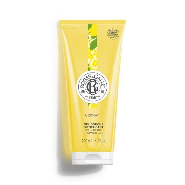 Roger&Gallet Cedrat Wellbeing Shower Gel Αναζωογονητικό Αφρόλουτρο, 200ml