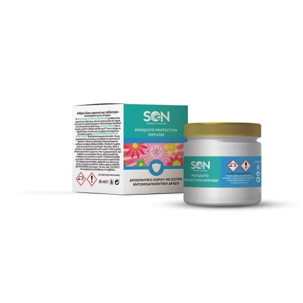 Son Mosquito Protection Diffuser Αποσμητικό Χώρου με Εντομοαπωθητική Δράση, 30ml