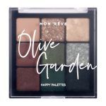 Mon Reve Olive Garden Happy υψηλής απόδοσης παλέτα σκιών 06 (1Τμχ) - Image 2