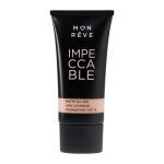 Mon Reve Impeccable Υγρό ματ μέικ-απ μακράς διάρκειας με υψηλή κάλυψη και δείκτη προστασίας SPF 15   108