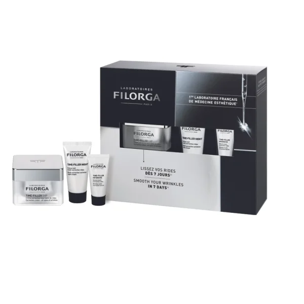 Filorga Antiage Expert Set Time-Filler Intensive 7ml & Filorga Time-Filler 5XP 50ml & Filorga Time-Filler Night 15ml