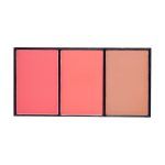 Mon Reve Blush On τριπλή παλέτα ρουζ 01 Peachy - Image 2