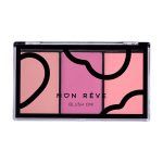 Mon Reve Blush On τριπλή παλέτα ρουζ 03 Plum
