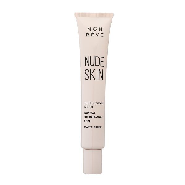 Mon Reve Nude Skin Tinted Cream με SPF 20 normal/combination skin  101 Light