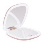 Mon Reve Pocket Mirror διπλά φωτιζόμενος, επαναφορτιζόμενος LED καθρέφτης μακιγιάζ