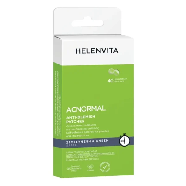 Helenvita Acnormal Anti- Blemish Patches Aυτοκόλλητα Επιθέματα για Σπυράκια & Ατέλειες 40τμχ