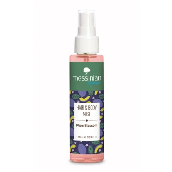 Messinian Spa Hair & Body Mist Plum Blossom (Άνθη Δαμασκηνιάς) 100ml