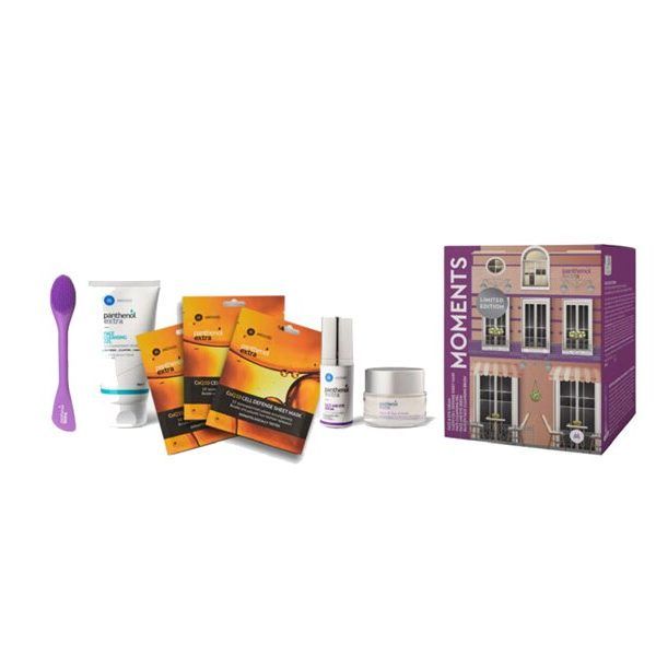 Medisei Panthenol Extra Promo Moments Face & Eye Cream 50ml & Face Cleansing Gel 150ml & Face & Eye Serum 30ml & CoQ10 Cell Defense Sheet Mask & ΔΩΡΟ Βούρτσα Σιλικόνης Για Καθαρισμό Προσώπου