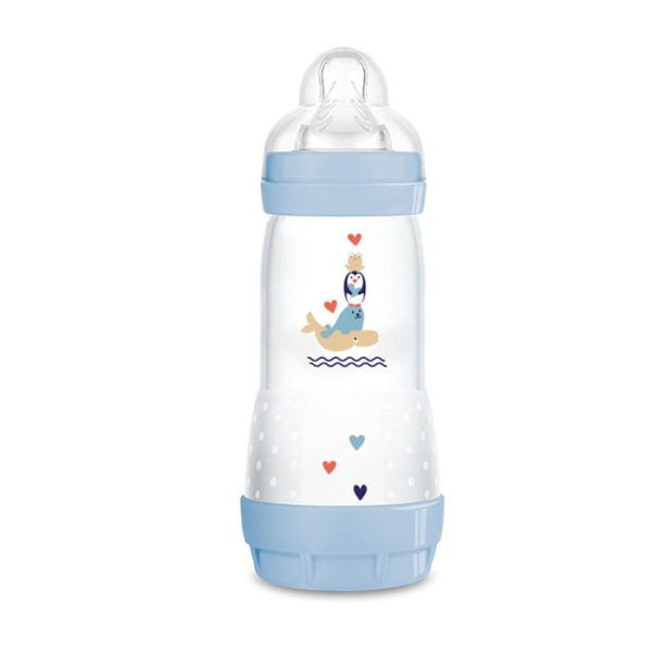 Mam Μπιμπερό Easy Start Anti-Colic Συλλογή Better Together 4m+ Μπλε 320ml