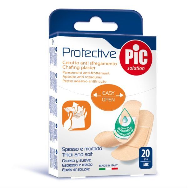 Pic Protective Strips Mix Αυτοκόλλητα Προστατευτικά Επιθέματα 2 Μεγέθη 20τμχ