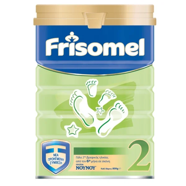 Frisomel 2 Γάλα Σε Σκόνη Βρεφικής Ηλικίας Από Τον 6ο Μήνα 800gr