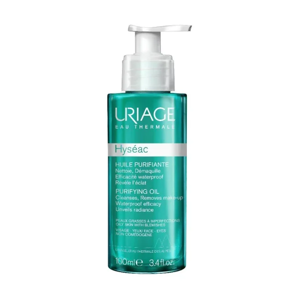 Uriage Hyseac Purifying Oil Έλαιο για Ντεμακιγιάζ Προσώπου & Ματιών για Δέρμα με Τάση για Ακμή, 100ml