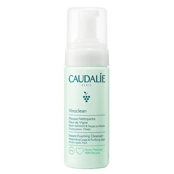 Caudalie Vinoclean Instant Foaming Cleanser Αφρός Καθαρισμού Προσώπου 50ml