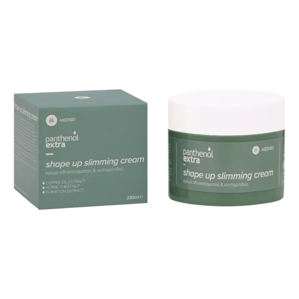 Medisei Panthenol Extra Shape Up Slimming Cream Κρέμα Αδυνατίσματος & Κυτταρίτιδας 230ml
