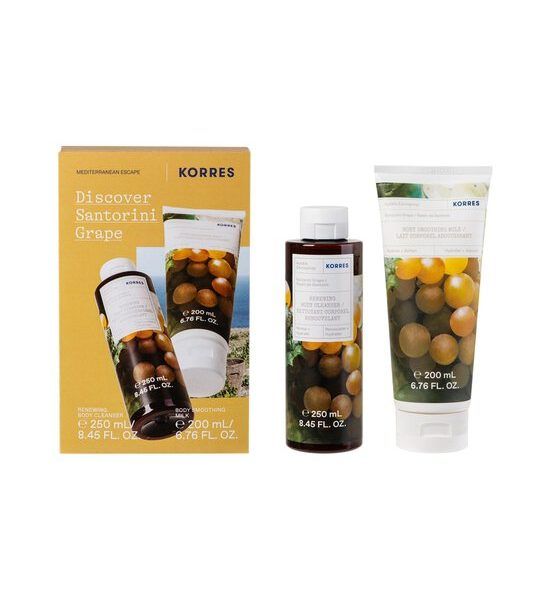 Korres Αμπέλι Σαντορίνης Αφρόλουτρο 250ml & Ενυδατικό Γαλάκτωμα Σώματος 200ml