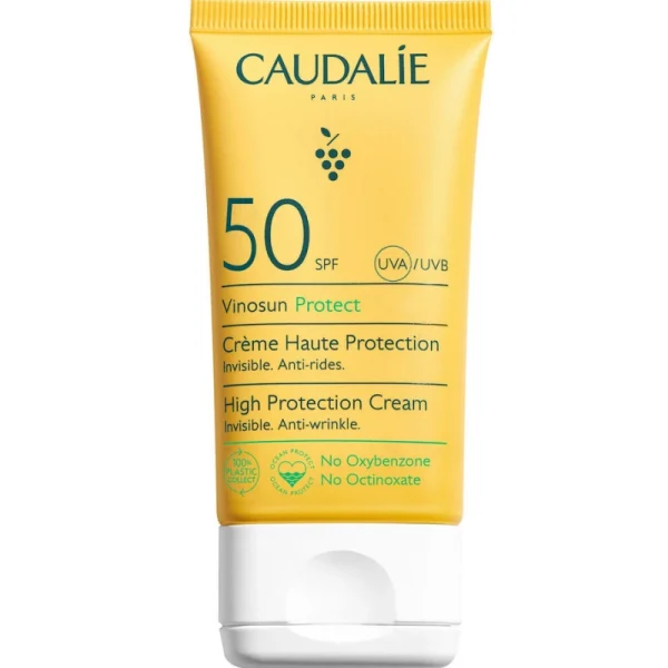 Caudalie Vinosun Protect SPF50 Αντηλιακή Κρέμα Προσώπου 50ml