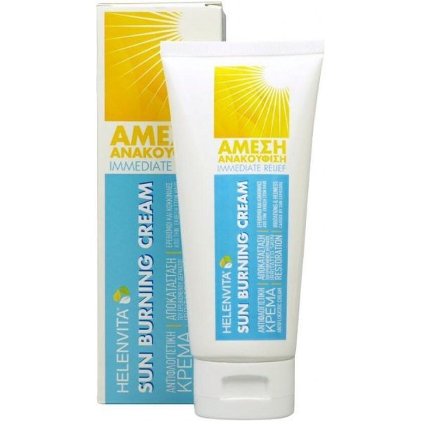 Helenvita Sun Burning Cream Αντιφλογιστική Κρέμα, 100ml