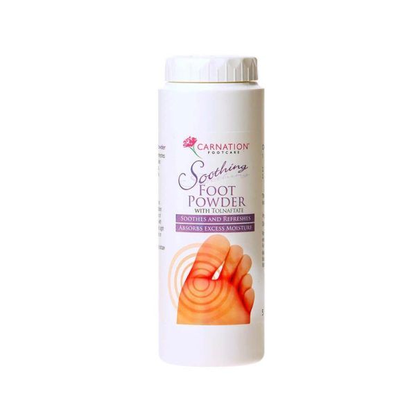 Vican Carnation Soothing Foot Powder Πούδρα Ποδιών για Αίσθηση Φρεσκάδας, 75g