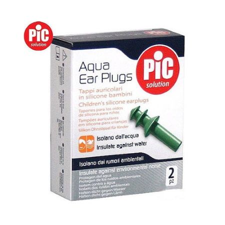 Pic Aqua Ear Plugs Παιδικές Ωτοασπίδες Σιλικόνης Για Κολύμβηση 2 Τμχ