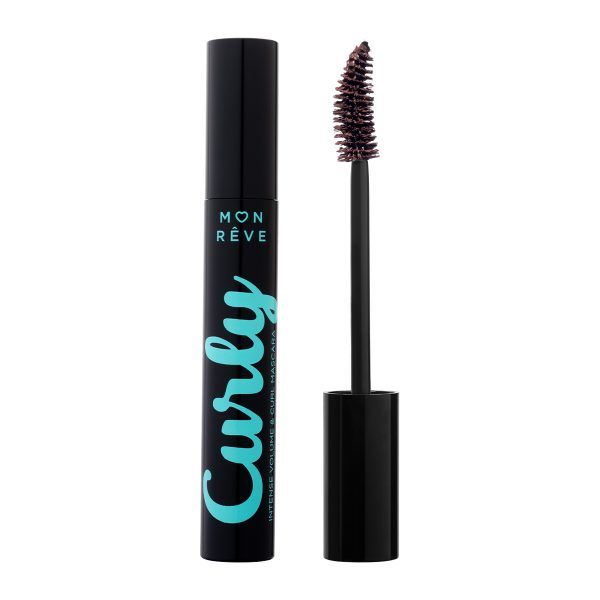 Mon Reve Curly Mascara μάσκαρα για μήκος, καμπύλη και όγκο 02 Real Brown