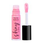 Mon Reve Shiny Lips Ενυδατικό, ultra-shiny lip gloss μεγάλης διάρκειας 11 Pink Party - Image 2