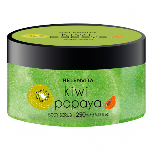 Helenvita Body Scrub Kiwi Papaya, Απολέπιση Σώματος 250ml