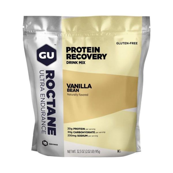 GU Ρόφημα Αποκατάσταση  Recovery Drink - Γεύση Βανίλια (Vanilla Bean) (Σακούλα 915 Γρ.)