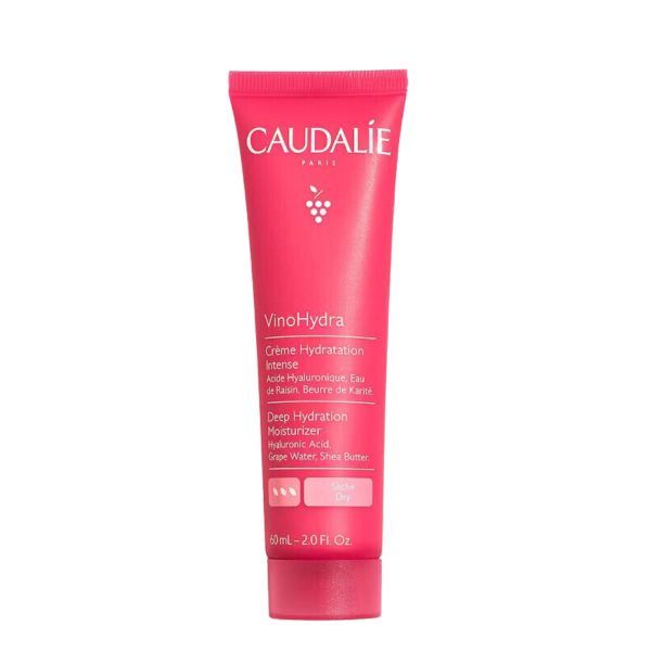 Caudalie VinoHydra Deep Hydration Moisturizer Ενυδατική Κρέμα Προσώπου για Ευαίσθητες & Ξηρές Επιδερμίδες, 60ml