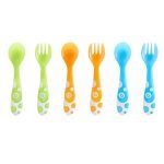 Munchkin Multi-Coloured  Forks And Spoons Κουτάλια + Πιρούνια (Σετ 6 τμχ) - Image 2