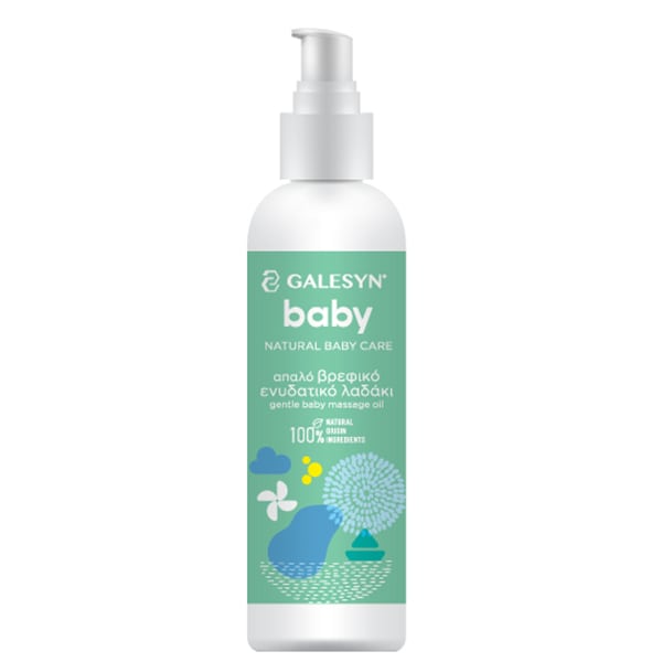 Galesyn Baby Natural Baby Care Απαλό Βρεφικό Ενυδατικό Λαδάκι, 200ml