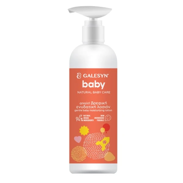 Galesyn Baby Natural Baby Care Gentle Baby Moisturizing Lotion Απαλή Βρεφική Ενυδατική Λοσιόν, 300ml