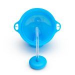 Munchkin Tip N Sip Tall - Blue Ποτήρι Εκπαιδευτικό 296ml Με Καλαμάκι - Image 2