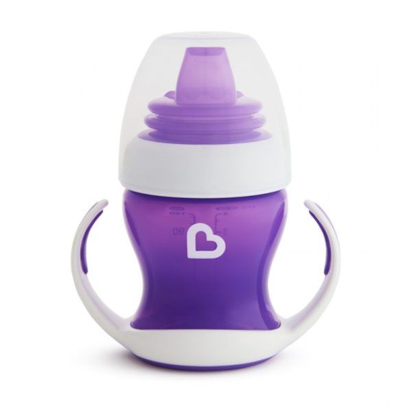 Munchkin – Gentle Κύπελλο με Λαβές 4m+ 118ml Μωβ