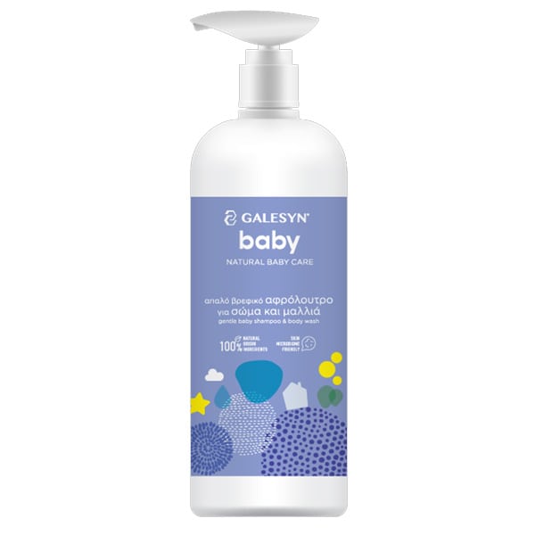 Galesyn Baby Απαλό Βρεφικό Αφρόλουτρο για Σώμα & Μαλλιά, 750ml
