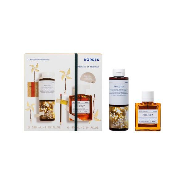 Korres Promo Philosia Αφρόλουτρο, 250ml & Eau De Toilette Γυναικείο Άρωμα, 50ml, 1σετ