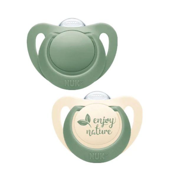 Nuk for Nature Πιπίλα Σιλικόνης 06-18m, 2τεμ