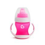 Munchkin Εκπαιδευτικό ποτηράκι Ροζ - Gentle First Cup Pink 118ml.