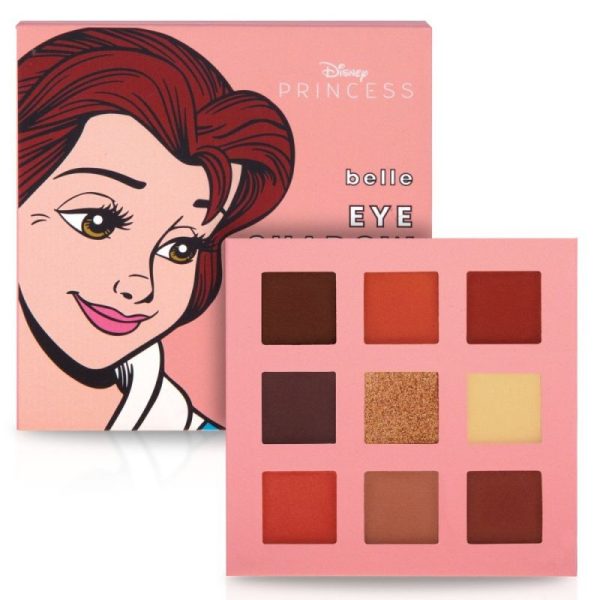 Mad Beauty Disney Mini Eyeshadow Palette Belle Παλέτα με Σκιές Ματιών 1τμχ