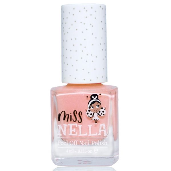 Miss Nella Peel Off Nail Polish , 4ml - Peach Slushie Παιδικό Βερνίκι Νυχιών
