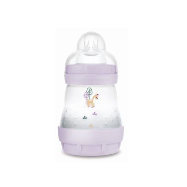 Mam Easy Start Anti-Colic Πλαστικό Μπιμπερό με Θηλή Σιλικόνης 0+ μηνών Ροζ 160ml