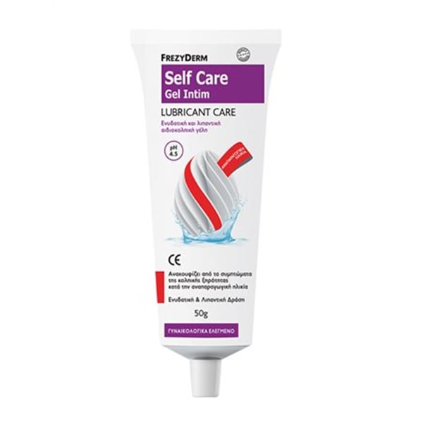 Frezyderm Self Care Gel Intim Lubricant Care Ενυδατική & Λιπαντική Αιδοιoκολπική Γέλη, 50g