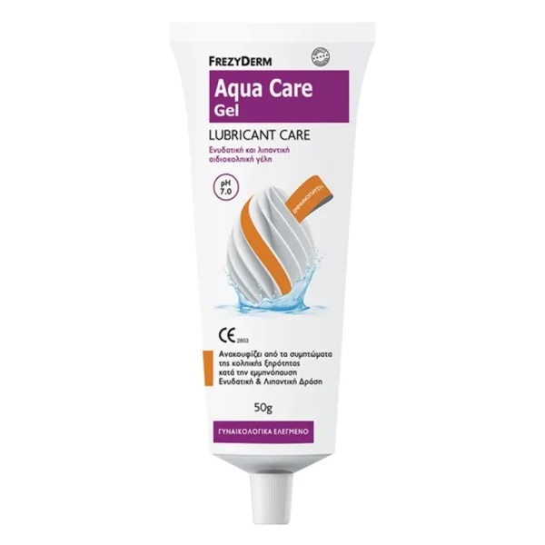 Frezyderm Aqua Care Gel pH 7 Ενυδατική & Λιπαντική Αιδιοκολπική Γέλη, 50g