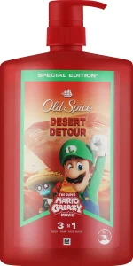 Old Spice Wolfthorn Shower Gel & Shampoo XL 3-in-1 Αφρόλουτρο & Σαμπουάν για Άνδρες, 1000ml - Image 2