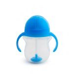 Munchkin Tip & Sip Cup Blue Παιδικό Χρωματιστό Κύπελλο Με Ενσωματωμένο Καλαμάκι 1 τεμάχιο - Image 3