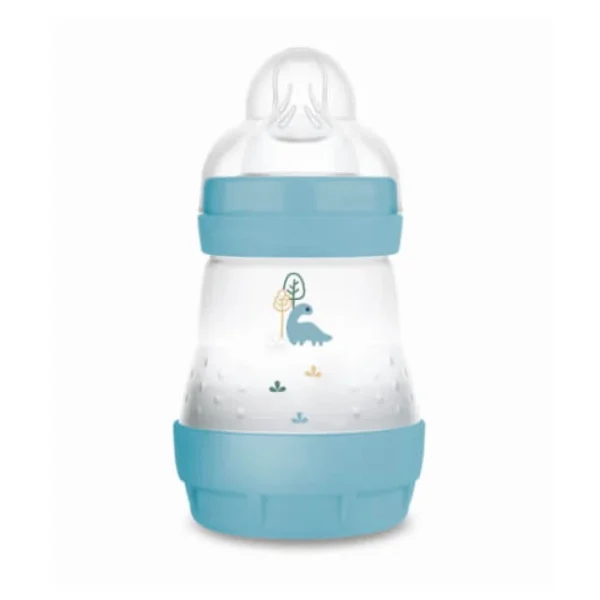Mam Easy Start Anti-Colic Πλαστικό Μπιμπερό με Θηλή Σιλικόνης 0+ μηνών Γαλάζιο 160ml