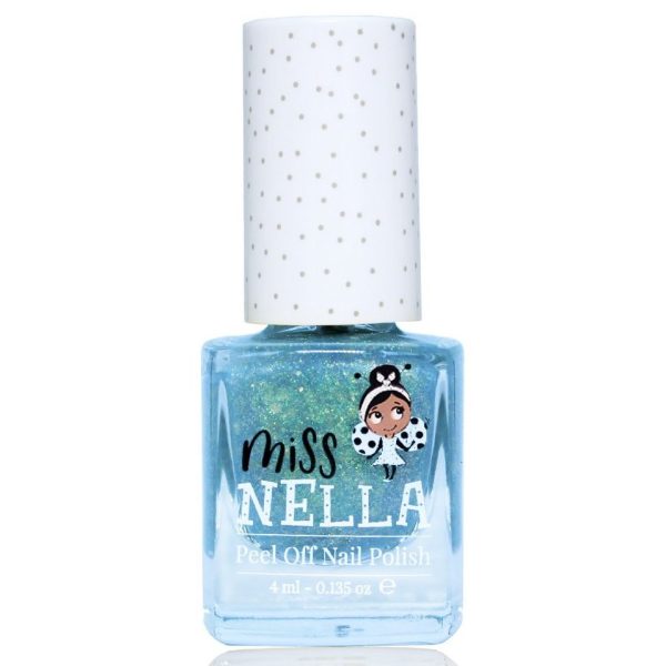 Miss Nella Peel Off Nail Polish , 4ml - Bibbidi Bobbidi Boo Παιδικό, μη Τοξικό Βερνίκι Νυχιών με Βάση το Νερό