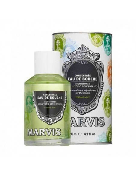 Marvis Concentrated Mouthwash Strong Mint Συμπυκνωμένο Στοματικό Διάλυμα, 120ml