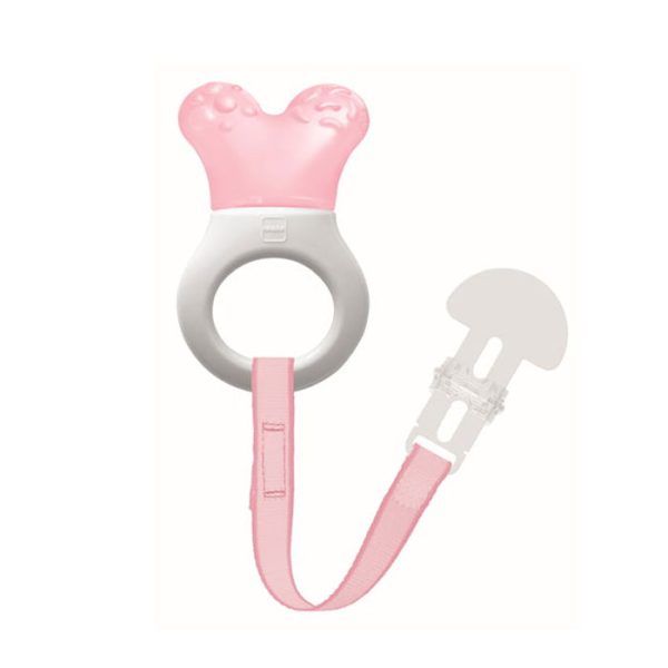 Mam Mini Cooler & Clip Πολυκρίκος Οδοντοφυΐας 2m+ (Ροζ)